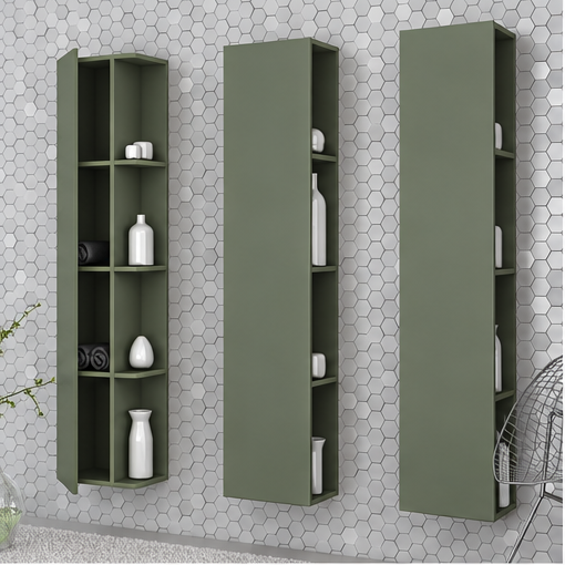 Orabella Totem Bathroom Storage Column - Laminate 162