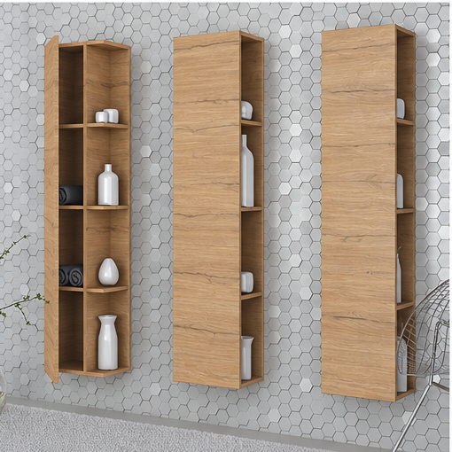 Orabella Totem Bathroom Storage Column - Laminate 331