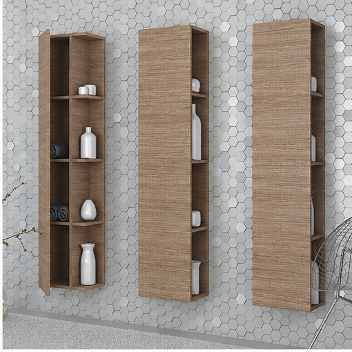 Orabella Totem Bathroom Storage Column - Laminate 390