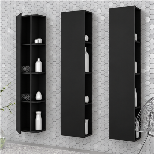 Orabella Totem Bathroom Storage Column - Matt MDF 6090