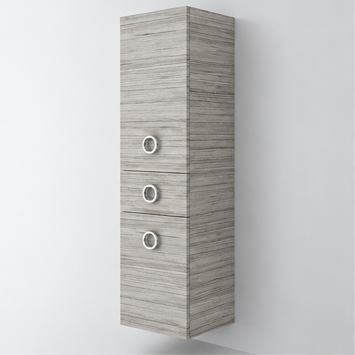 Orabella Prima Bathroom Storage Column - Laminate 719 / Chrome handles