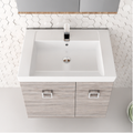 Orabella Vanity 65 Wall-Hung Bathroom Vanity - Laminate 719 / Chrome handles