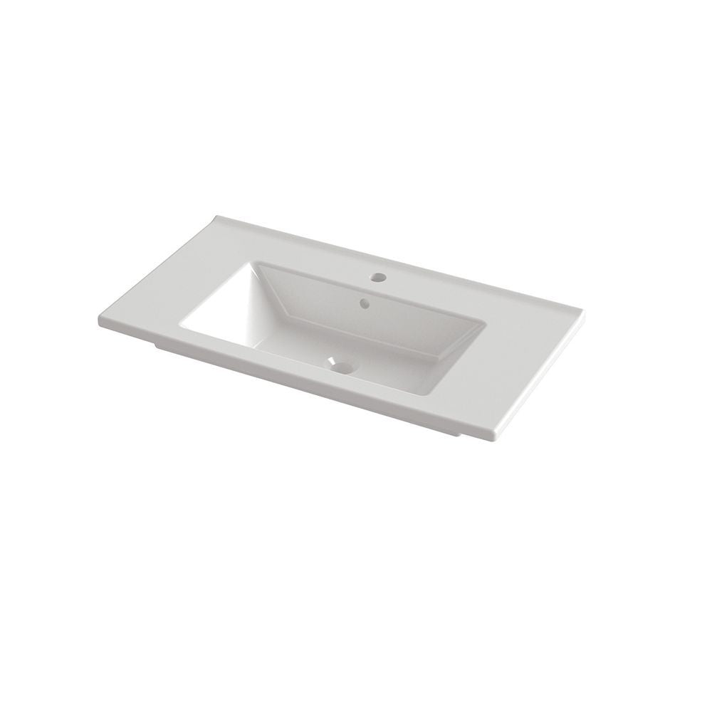 Ege Vero 65/85 Unit Mounted Washbasin - 85X46X3.5 cm