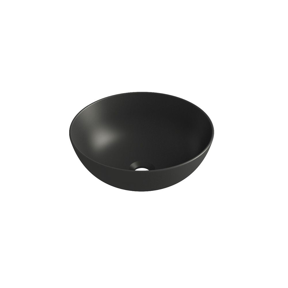 Orabella Mug Countertop Basin W/B - Black matt