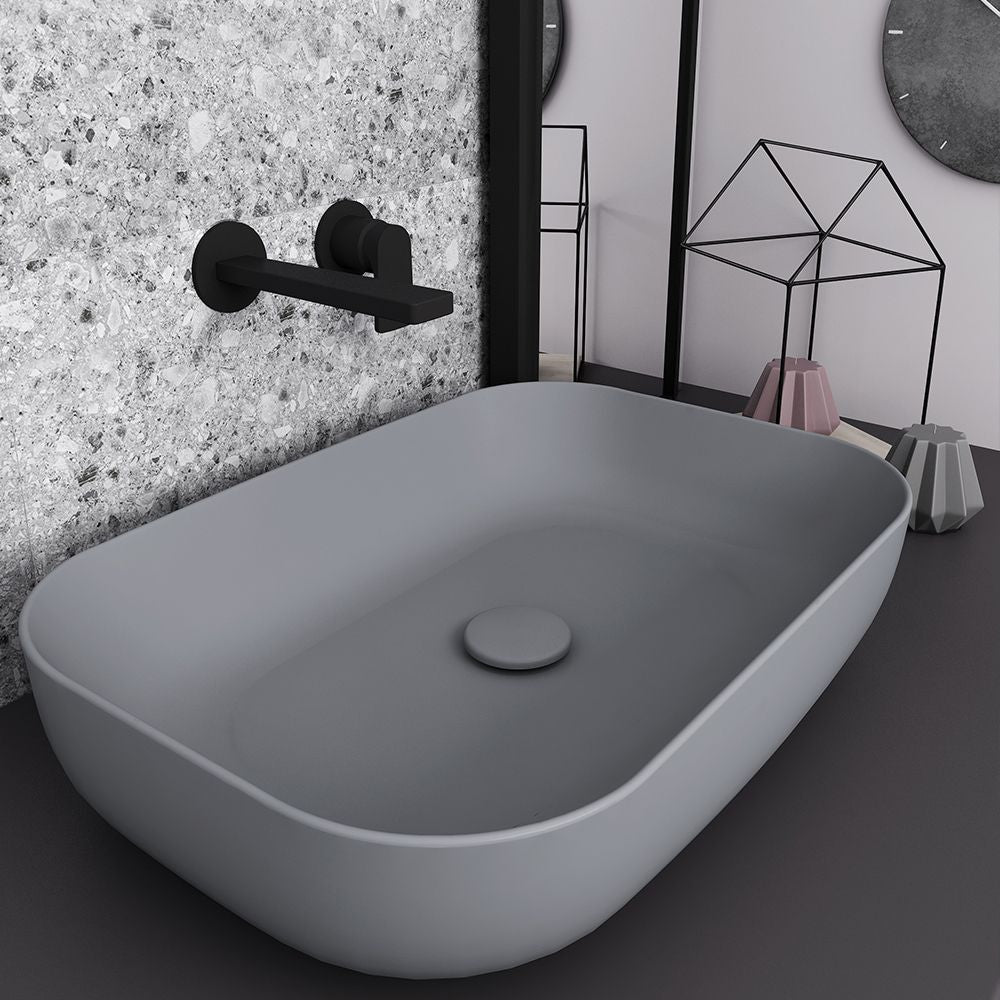 Olympia Metamorfosis 42600 Countertop Basin - Gray matt