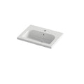 Tecla Mood Wall Hung/Unit Mounted Washbasin - 60X45X3.5 cm
