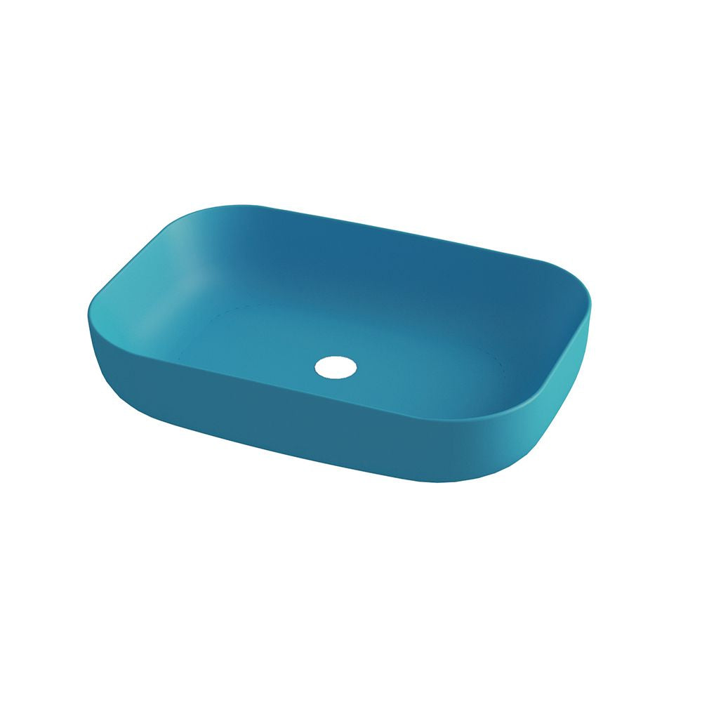 Olympia Metamorfosis 42600 Countertop Basin - Turquoise matt