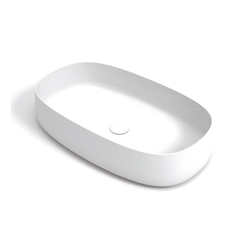 Olympia Wave Countertop Basin - 70x40x15 cm