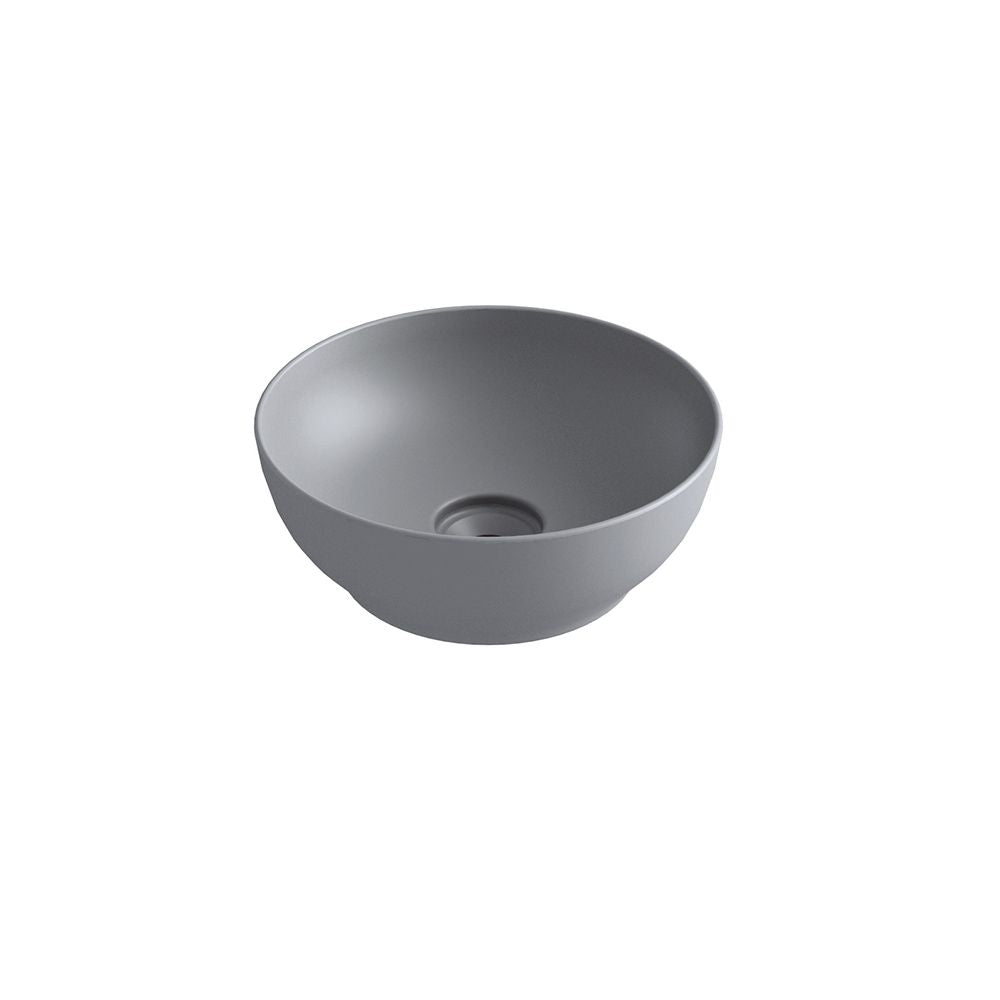 Olympia Trend Round 02 Countertop Basin - Gray matt