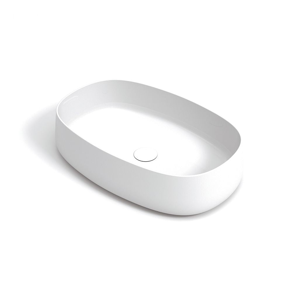 Olympia Wave Countertop Basin - 62x40x15 cm