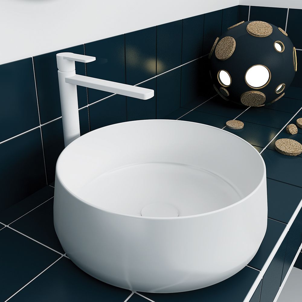 Olympia Wave Countertop Basin