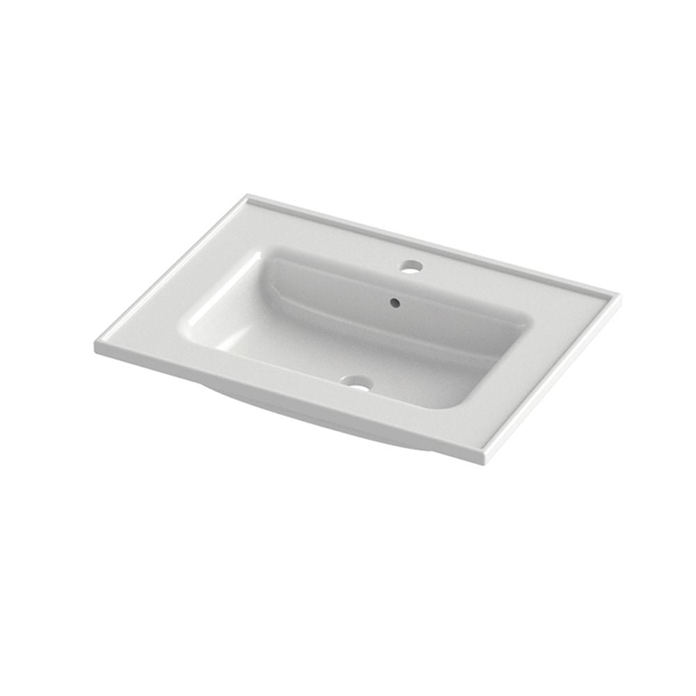Ege Lagina Unit Mounted Washbasin - 60X45X2.5 cm