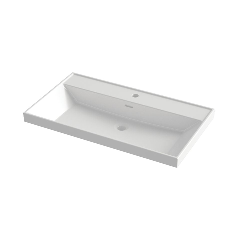 Orabella Nova 61 Unit Mounted Washbasin - 81X46X5 cm
