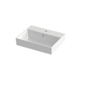 Tecla Amabile Wall Hung/Unit Mounted Washbasin - 60X45X11 cm