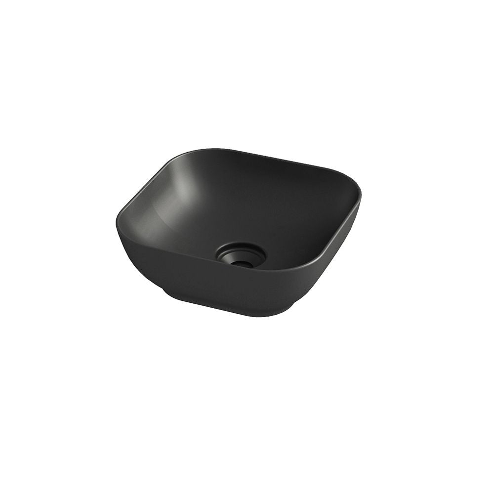 Olympia Trend Square 02 -Countertop Washbasin - Black matt