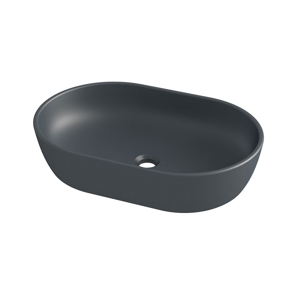 Ege Verso Antracite 01 Countertop Washbasin