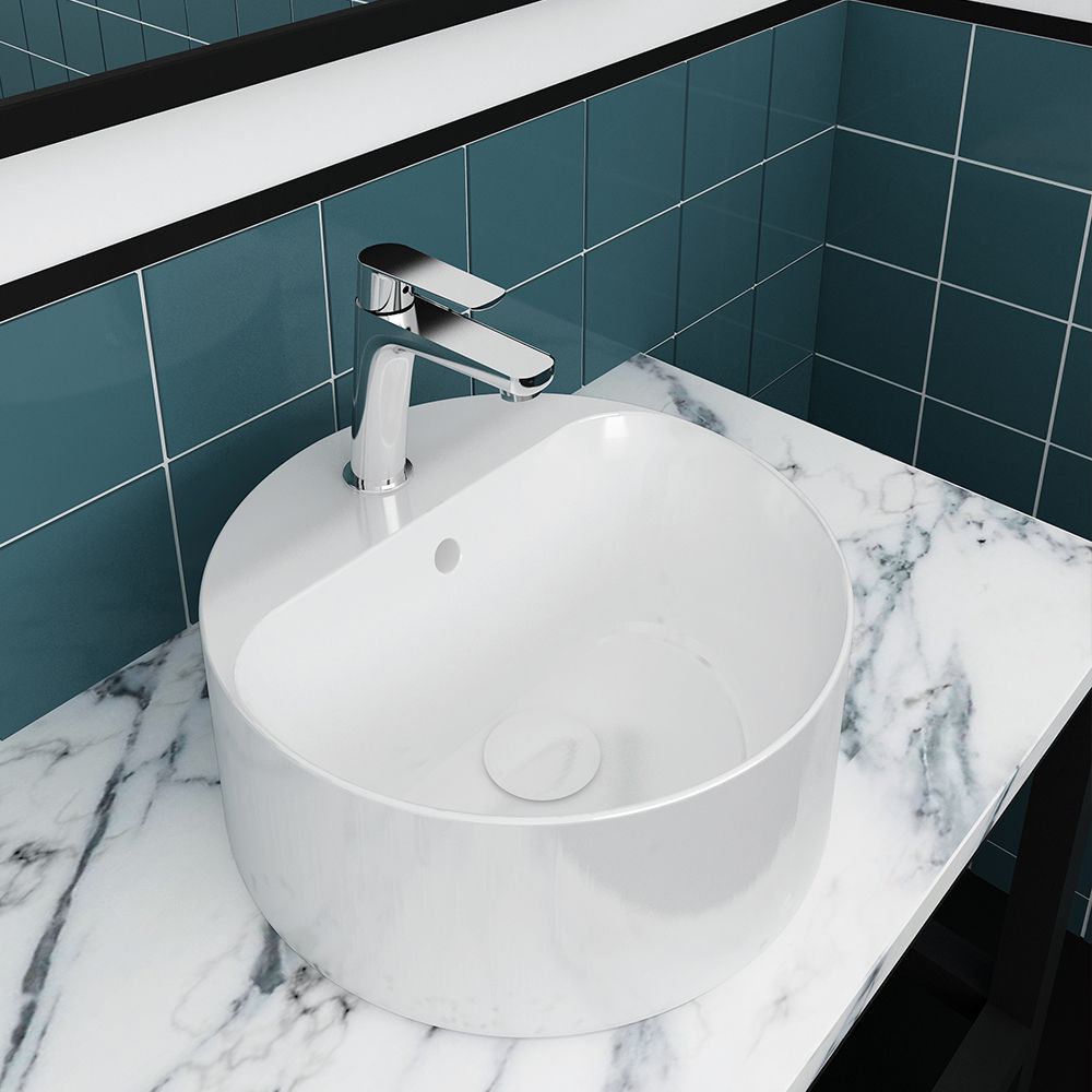 Olympia Open Round 02 Countertop Washbasin