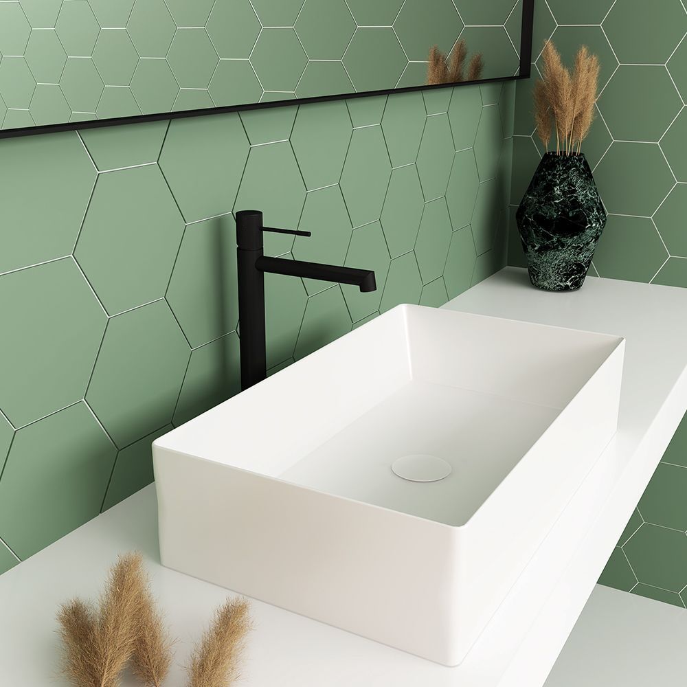 Olympia Slice Countertop Basin - 60x35x14 cm
