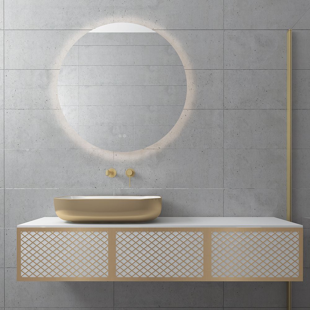 Orabella Wire 150 Wall-Hung Bathroom Vanity for Countertop Basins