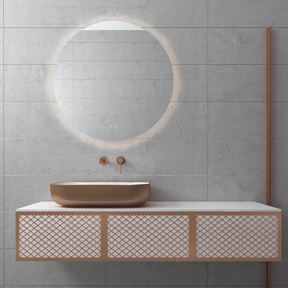 Orabella Wire 150 Wall-Hung Bathroom Vanity for Countertop Basins