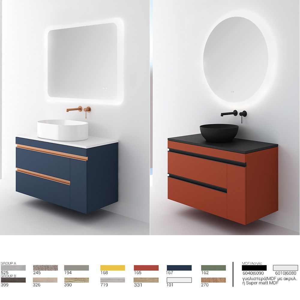 Orabella Vision 100 Wall-Hung Bathroom Vanity