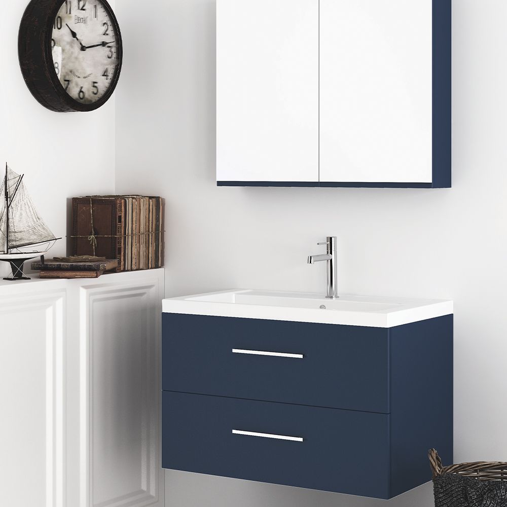 Orabella  Navona 81 Wall-Hung Bathroom Vanity