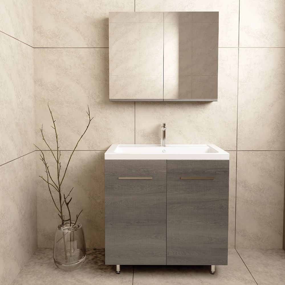 Orabella Nova/Navona 81 Long Floor-Standing Bathroom Vanity