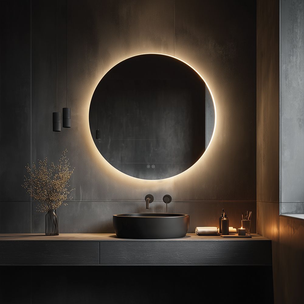 Orabella Round LED Mirror with Anti-Fog