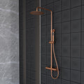 MAREA ROUND SHOWER SYSTEM 250MM ROSE GOLD