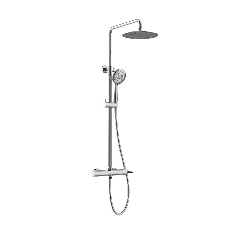 MAREA ROUND SHOWER SYSTEM 250MM CHROME
