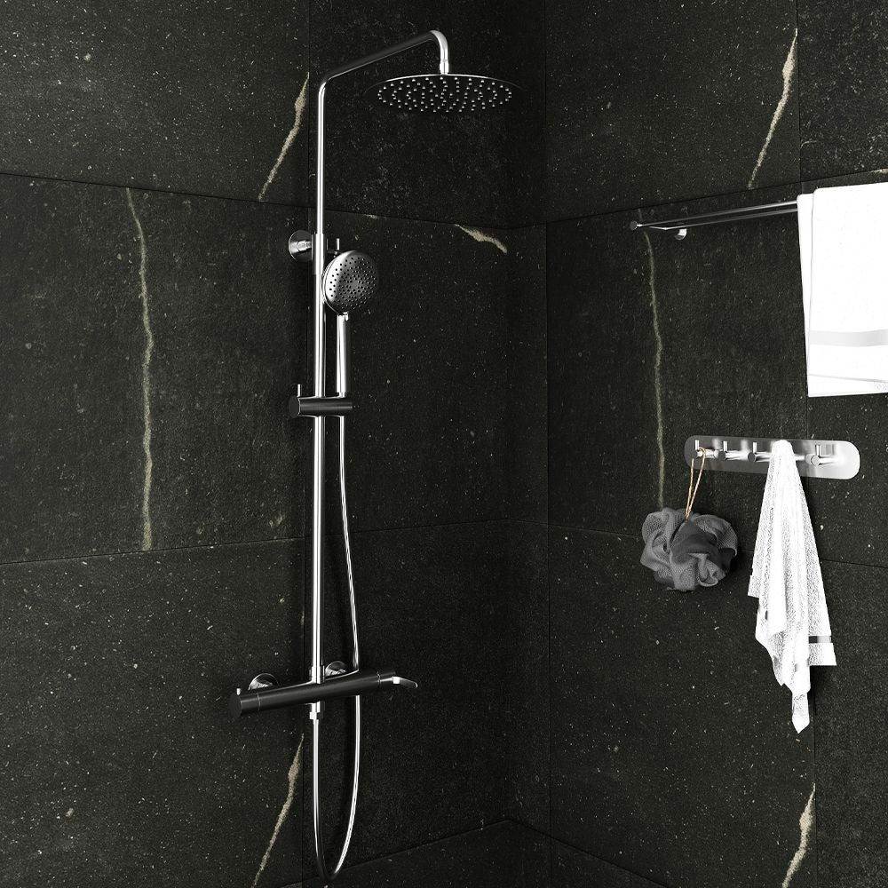 MAREA ROUND SHOWER SYSTEM 250MM CHROME