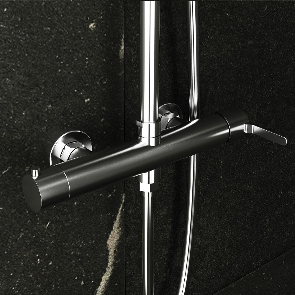MAREA ROUND SHOWER SYSTEM 250MM CHROME