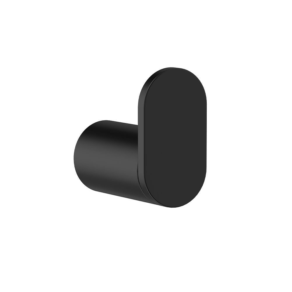 SINGLE ROBE HOOK BLACK MATT