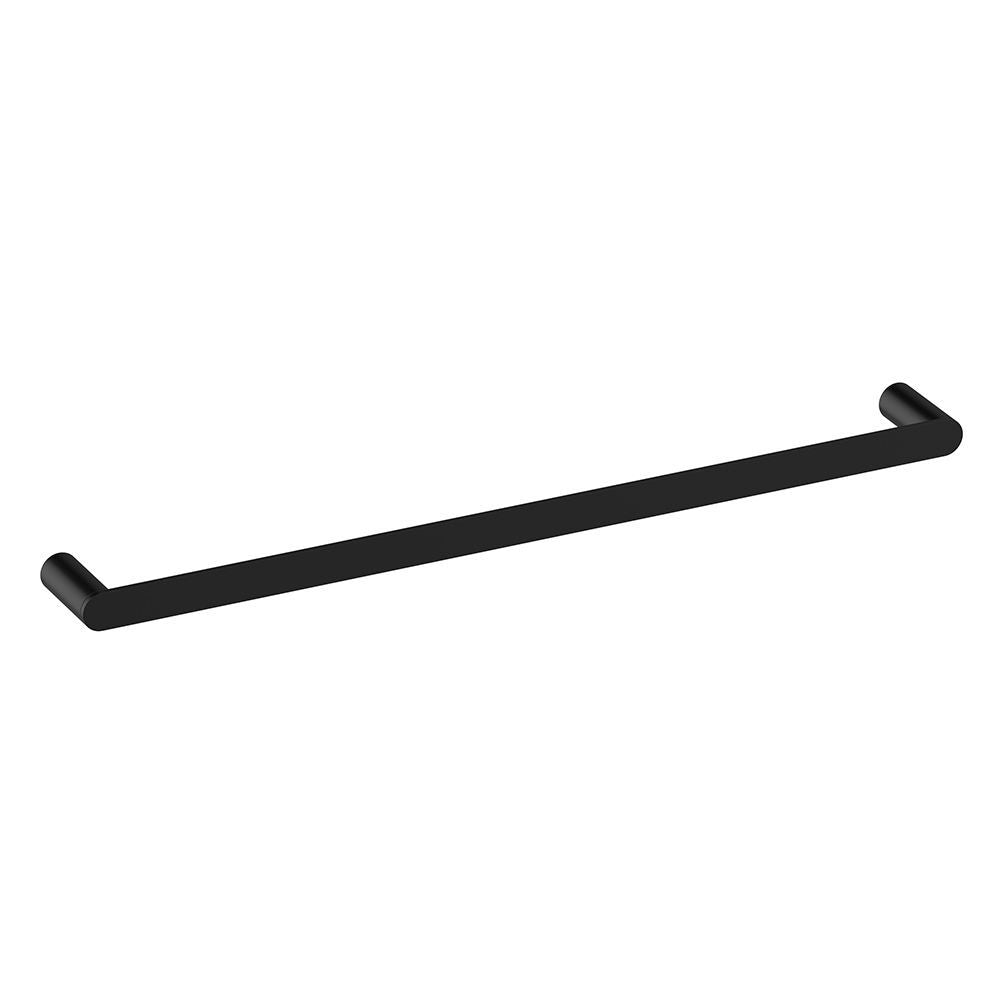 SINGLE TOWEL RAIL 60X6.3 CM BLACK MATT