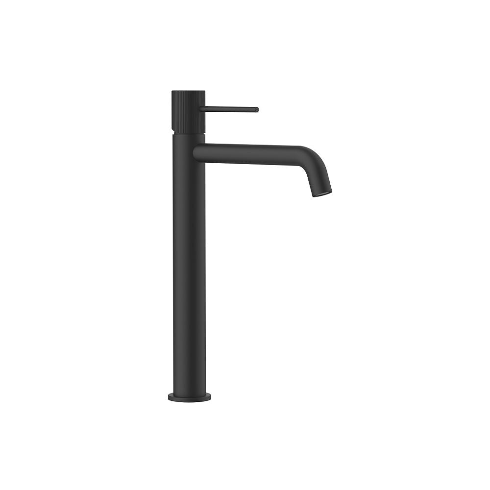 PRECIOSA SINGLE LEVER BASIN MIXER TALL BLACK MATTE