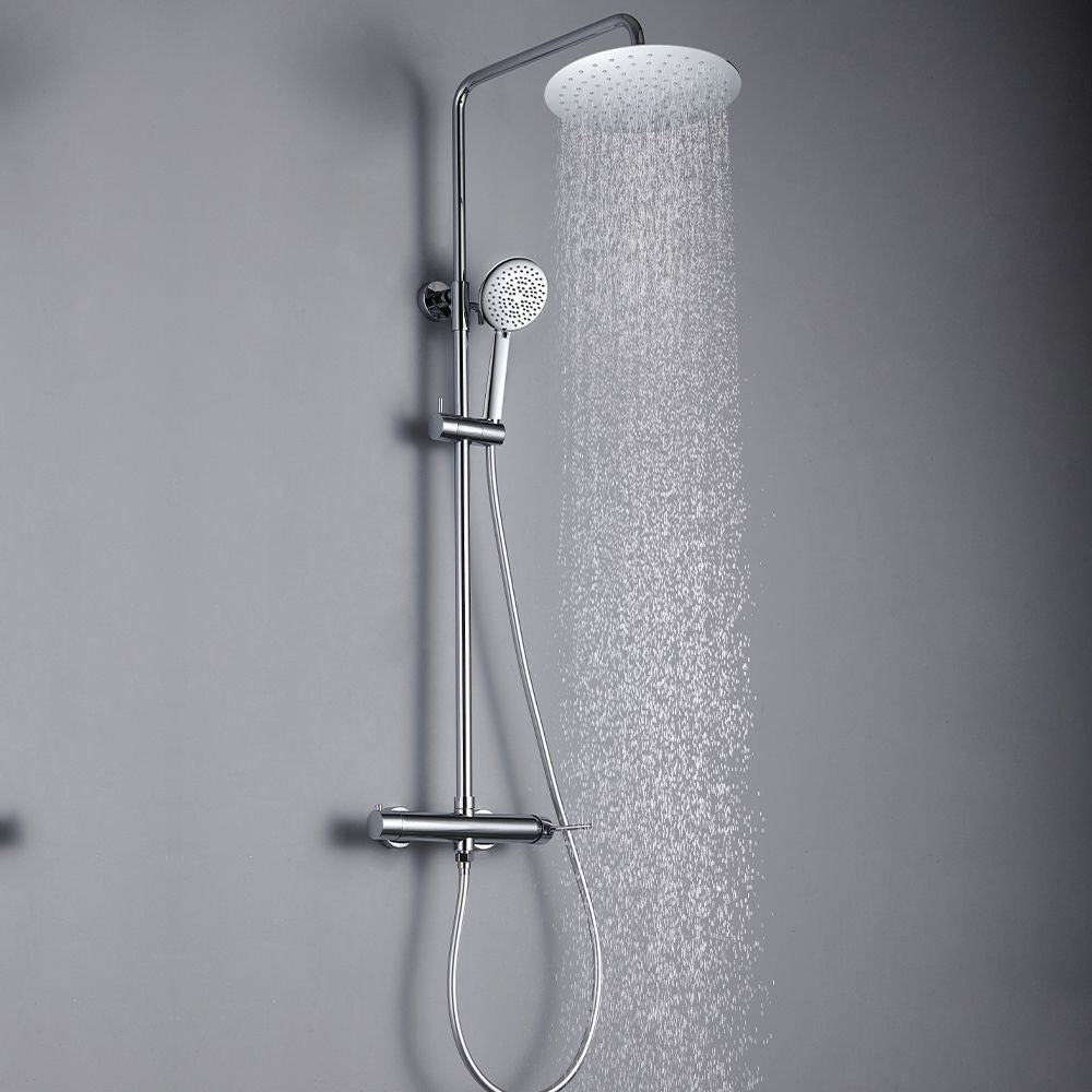 PRECIOSA ROUND SHOWER SYSTEM 250MM CHROME