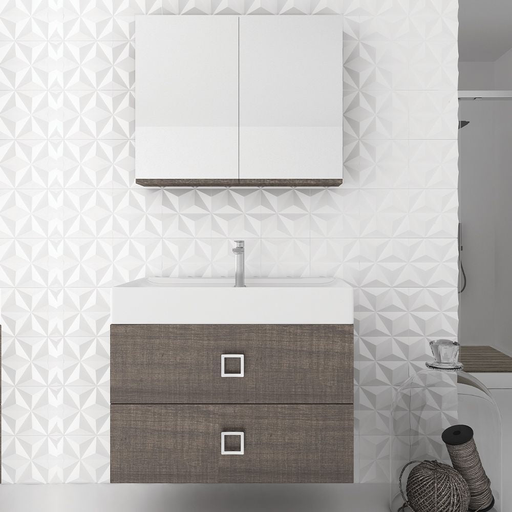 Orabella Mood / Amabile / Touch 80 Wall-Hung Bathroom Vanity