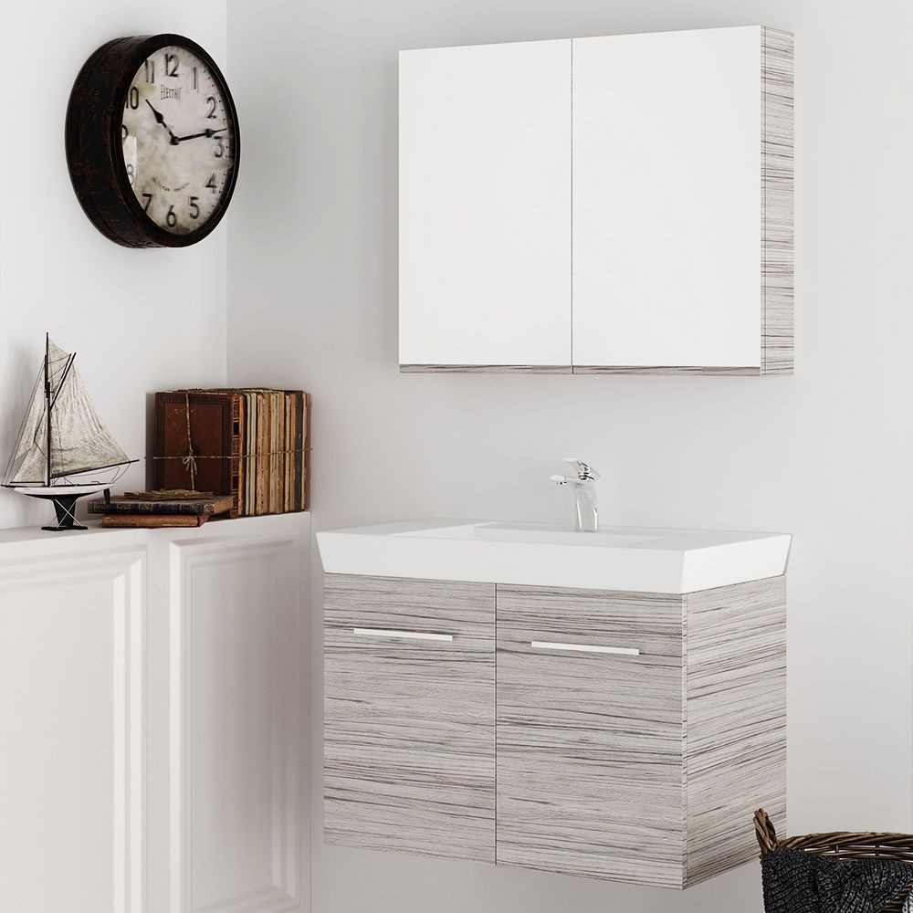 Orabella Vanity 80 Wall-Hung Bathroom Vanity