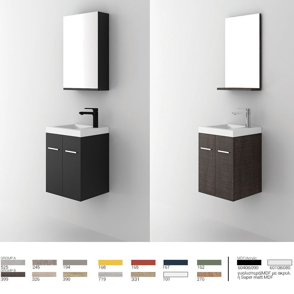 Orabella Type 40 Wall-Hung Bathroom Vanity