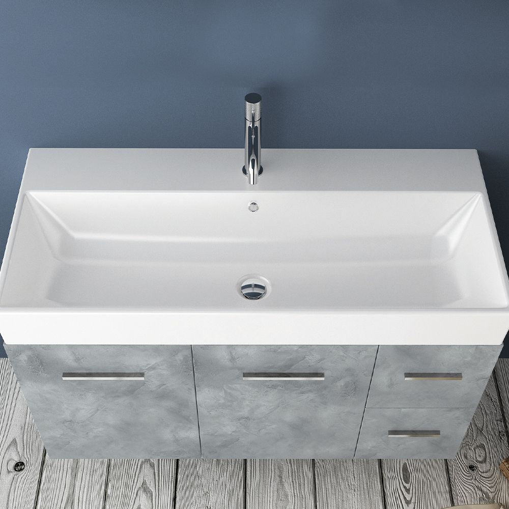 Orabella Mood / Amabile / Touch 100 Wall-Hung Bathroom Vanity