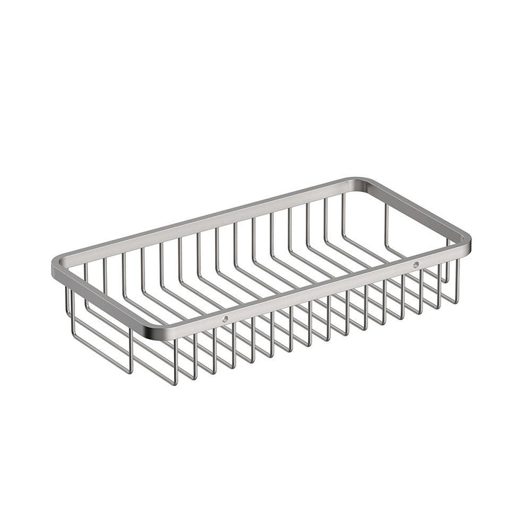 SPONGE BASKET BRUSHED NICKEL