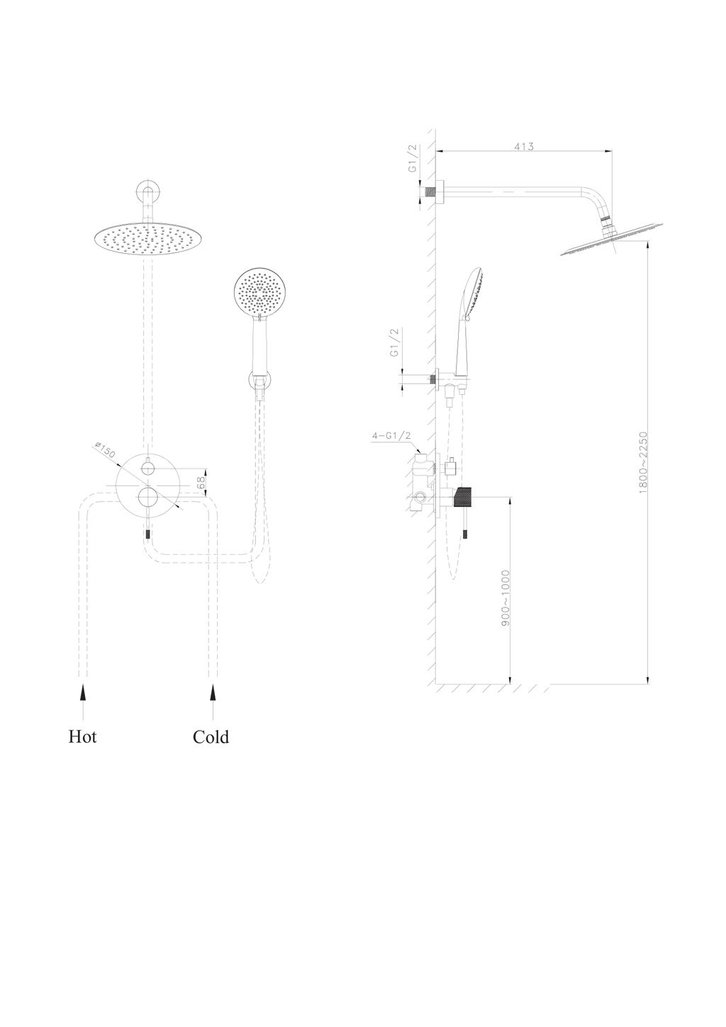 Orabella technical specifications and dimensions
