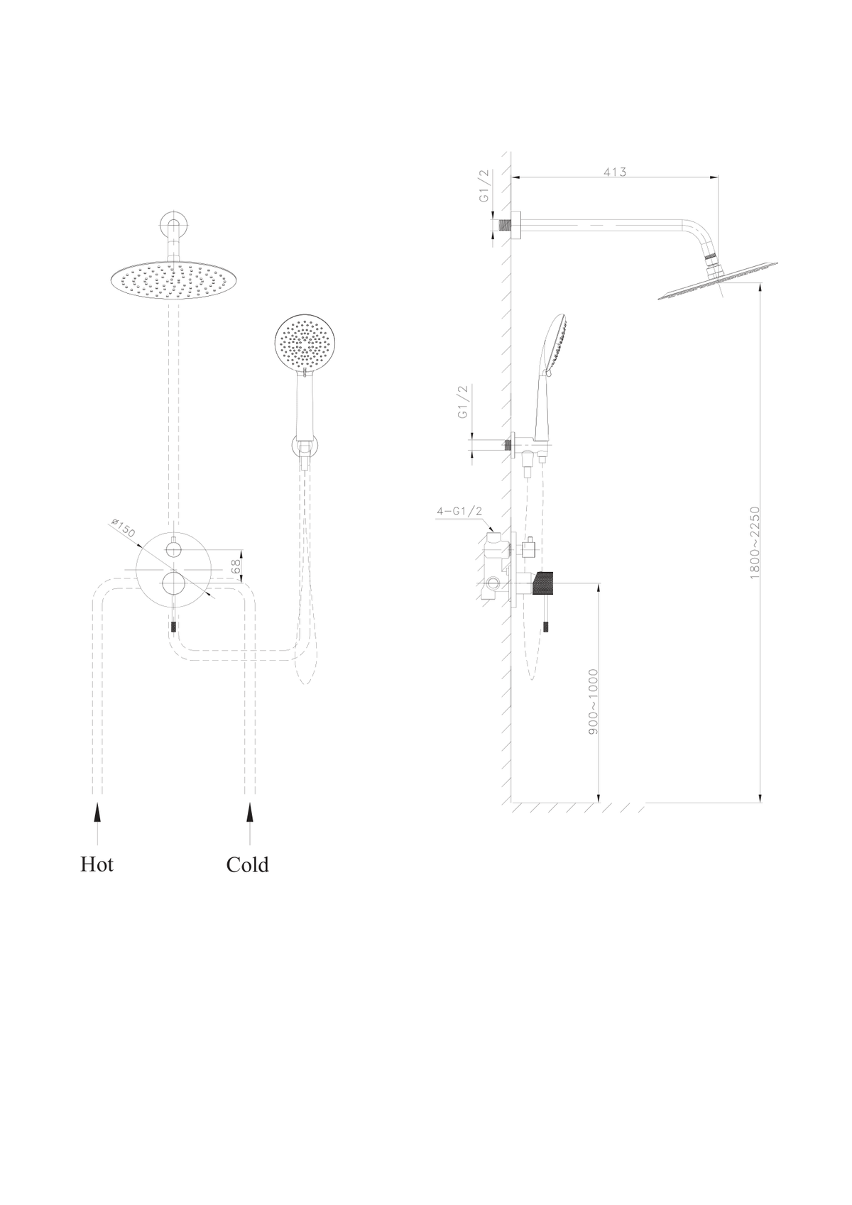 Orabella technical specifications and dimensions