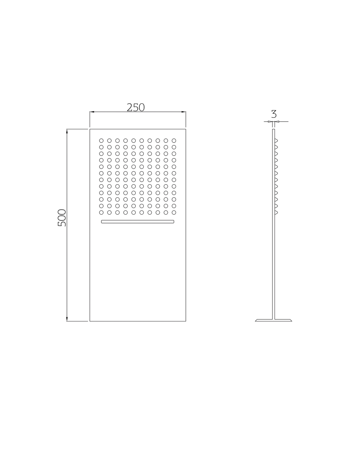 Orabella technical specifications and dimensions