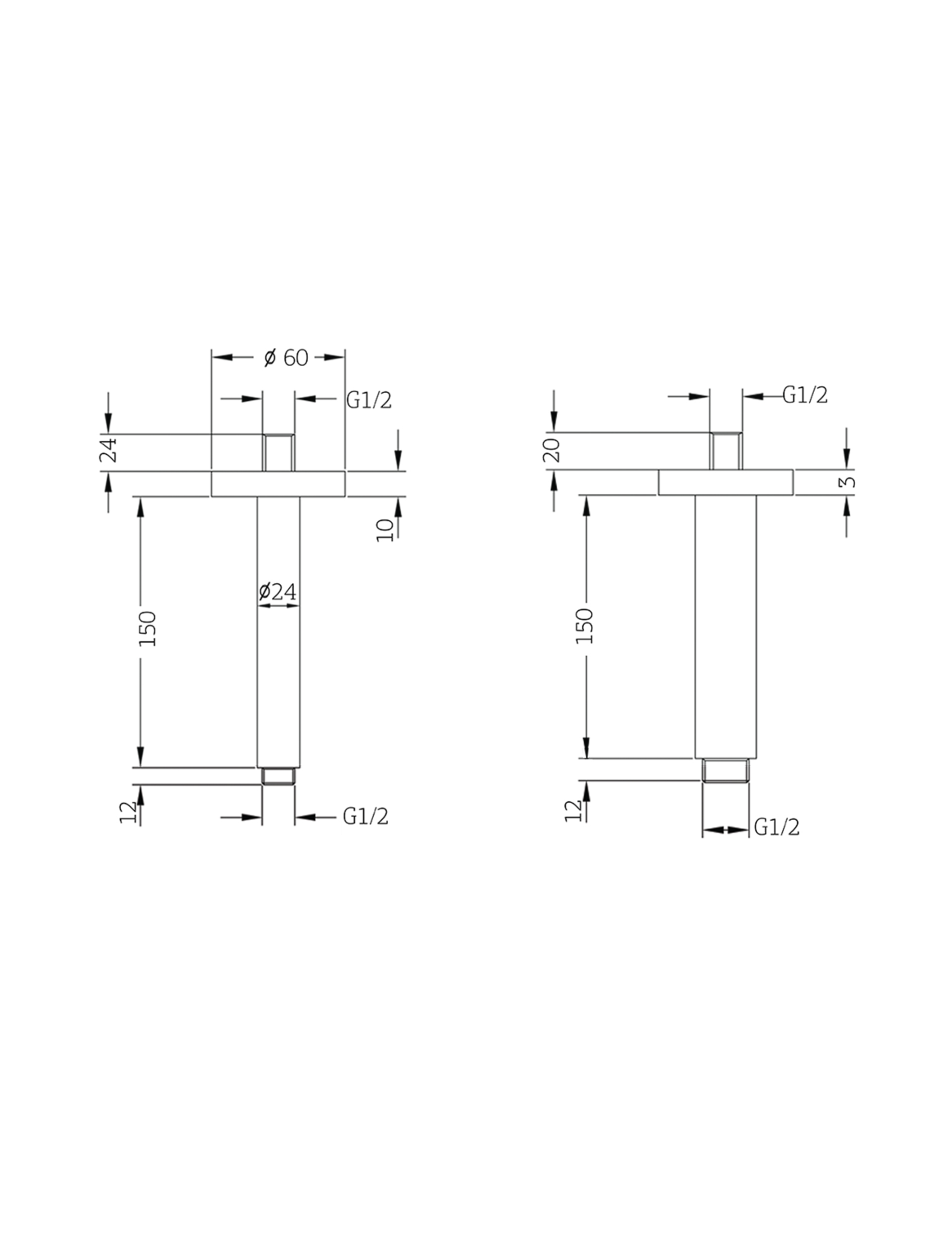 Orabella technical specifications and dimensions