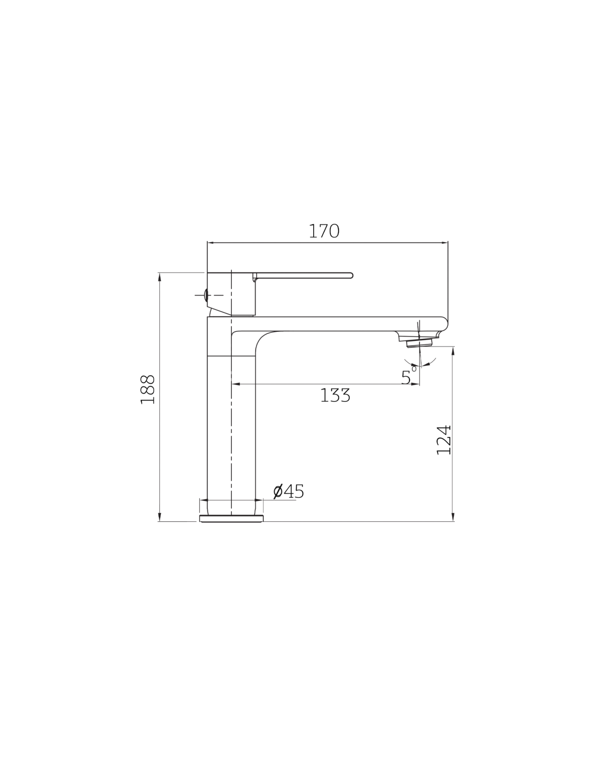 Orabella technical specifications and dimensions