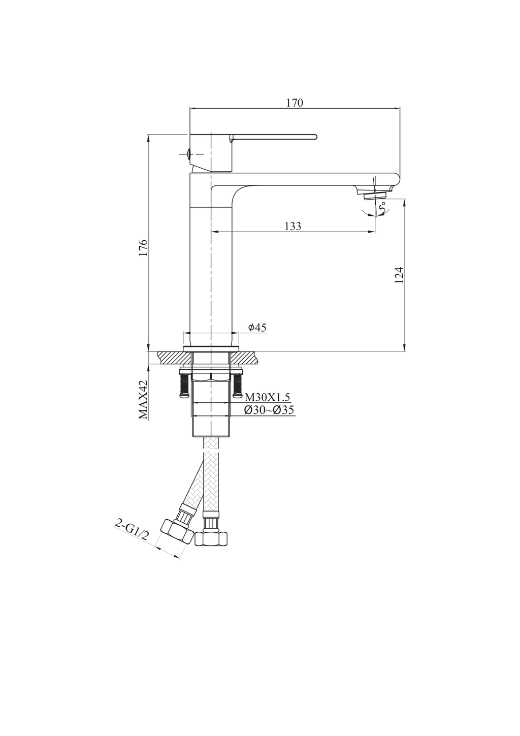 Orabella technical specifications and dimensions