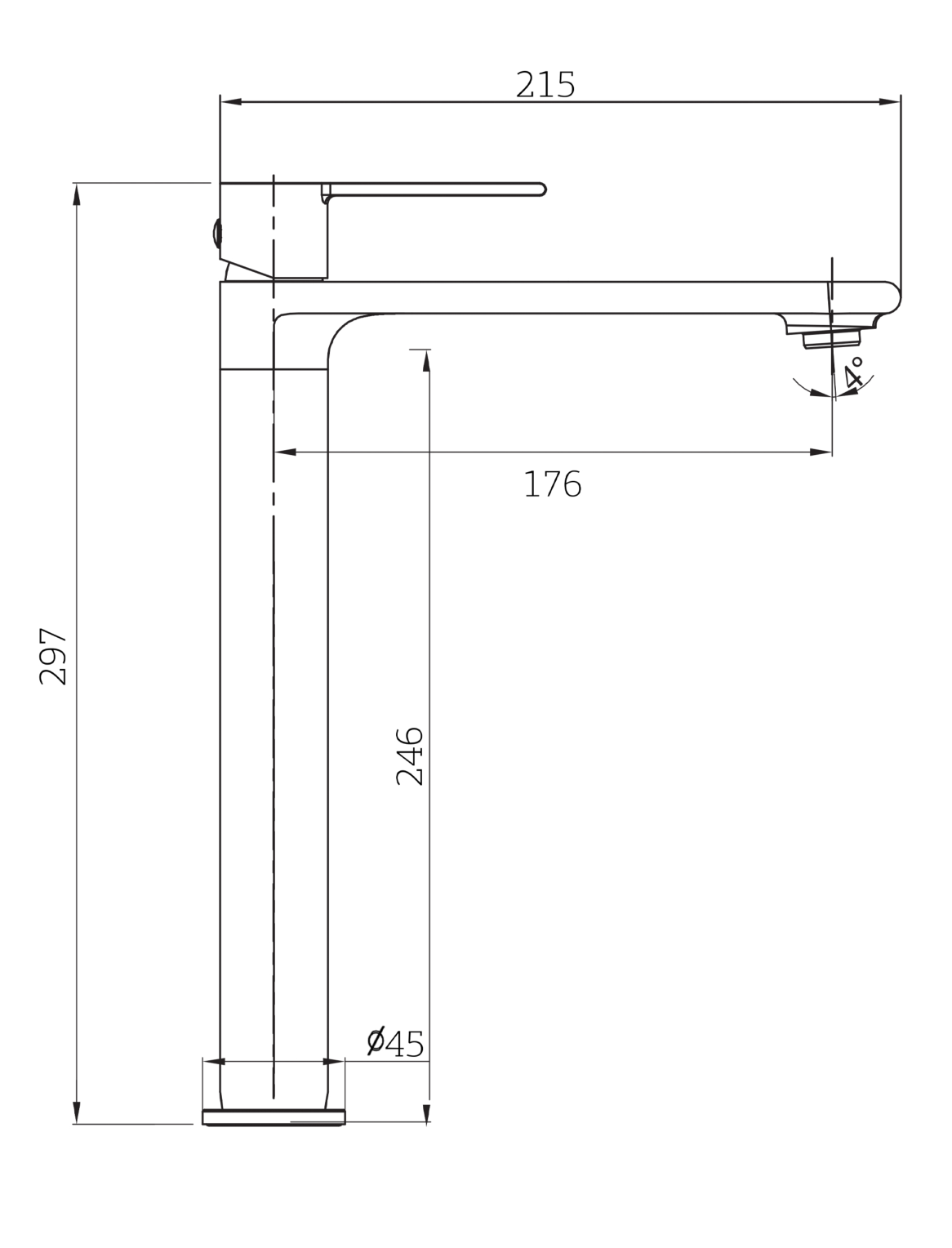 Orabella technical specifications and dimensions