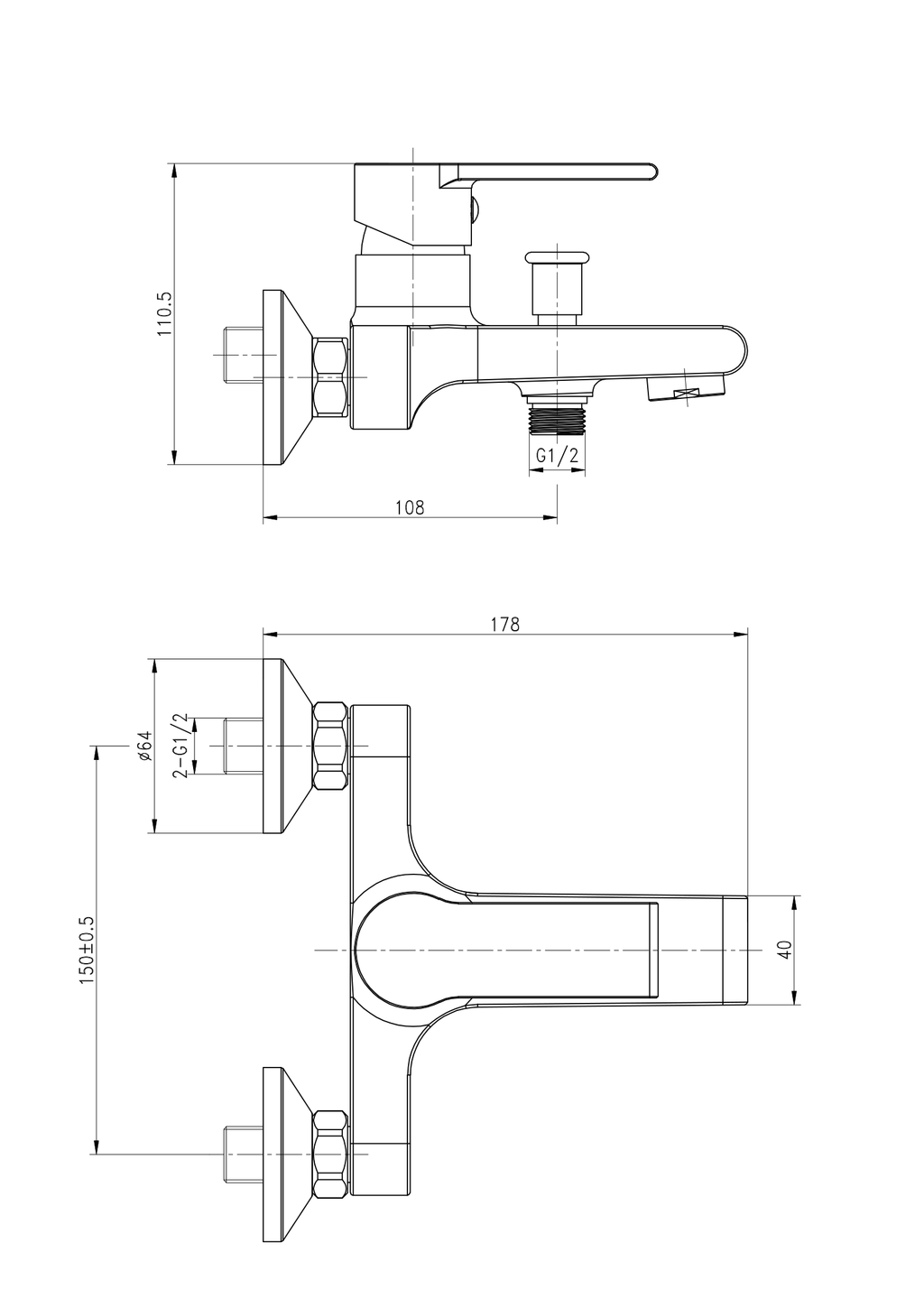 Orabella technical specifications and dimensions