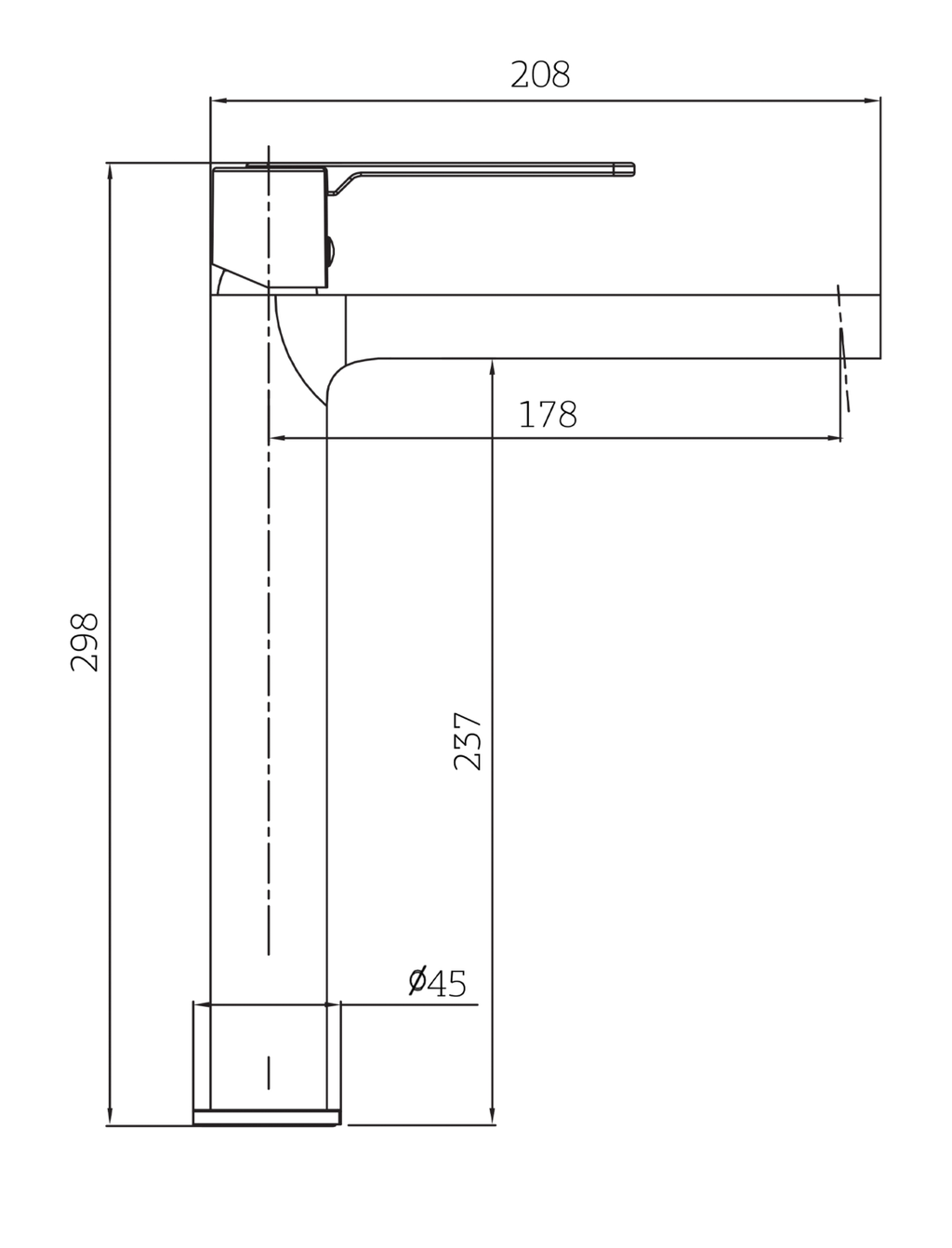 Orabella technical specifications and dimensions